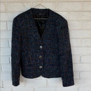 Austin Reed Multicolor Tweed Blazer 10